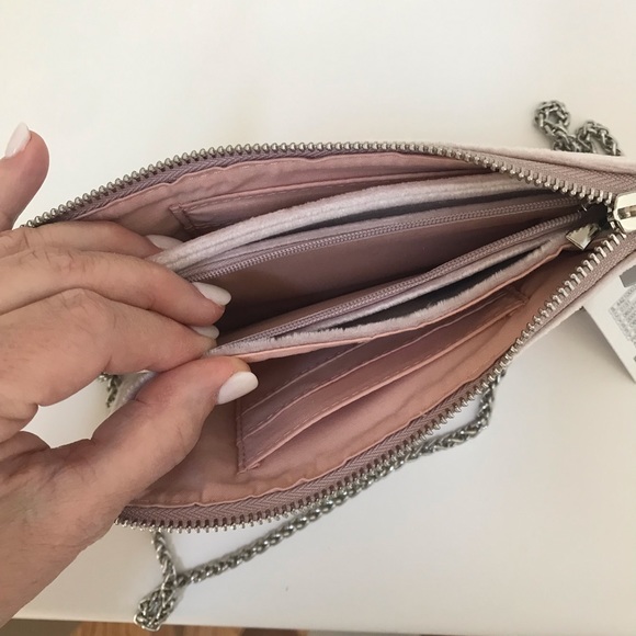 Urban Outfitters NWT Velvet Wallet Crossbody Bag - Picture 7 of 10